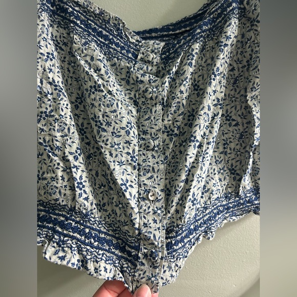 Madewell Jeanette Top in Florentine Floral crop top - Picture 11 of 11
